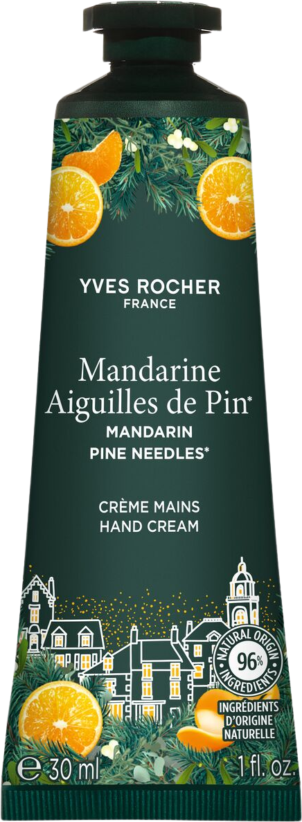 Yves Rocher Krém na ruky Mandarínka & ihličie 30 ml