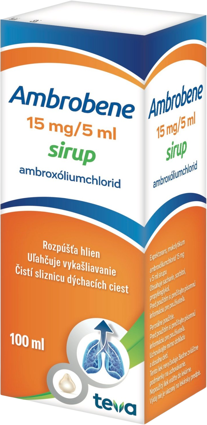 Ambrobene 15 mg/5 ml sirup 100 ml
