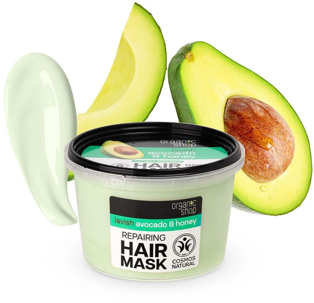 Organic Shop Maska na vlasy Avokádo & Med 250 ml