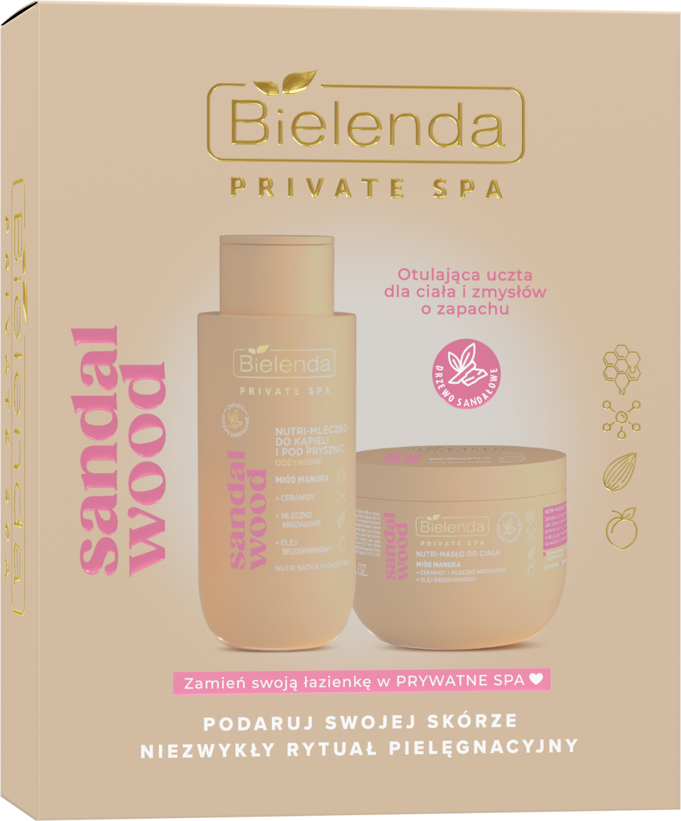 Bielenda Private Spa Sandal Wood darčekový set