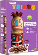 Smileat BIO cereálne kakaové krúžky bez pridaného cukru 300 g