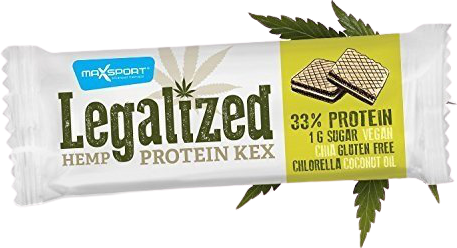 MaxSport Max Sport Legalized HEMP PROTEIN KEX konopná oblátka s krémovou náplňou 45 g