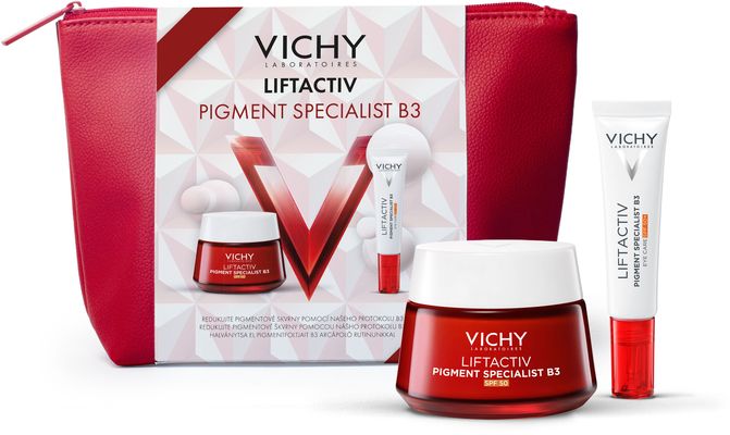 Vichy Liftactiv Pigment Specialist B3 - balíček proti pigmentovým škvrnám a vráskam