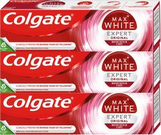 Colgate Zubná pasta Max White Expert Original 3 x 75 ml