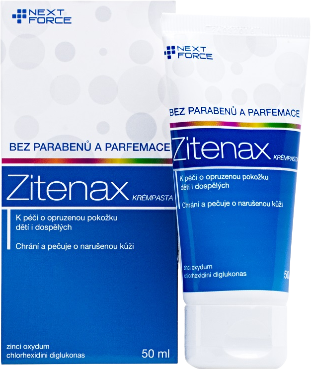 Zitenax Krémpasta na liečbu zaparenín 50 ml