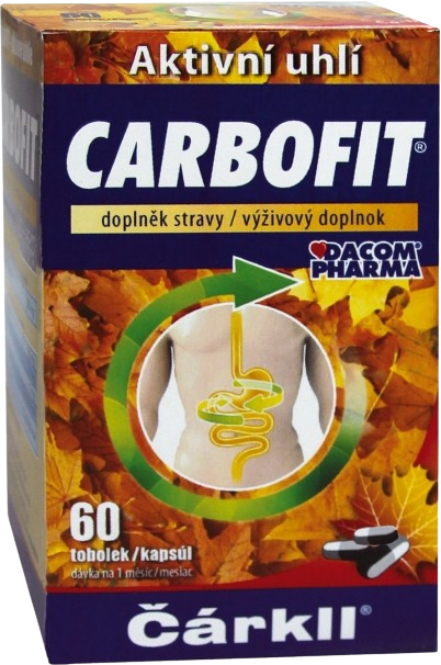 Carbofit Čárkll 60 kapsúl