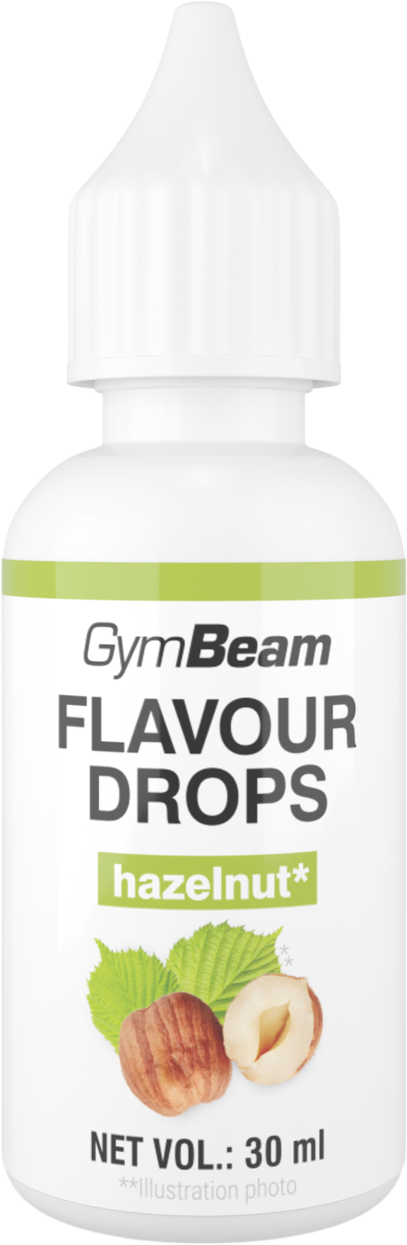 GymBeam Flavor Drops hazelnut 30 ml