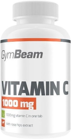 GymBeam Vitamín C 1000 mg, bez príchute, 90 tabliet