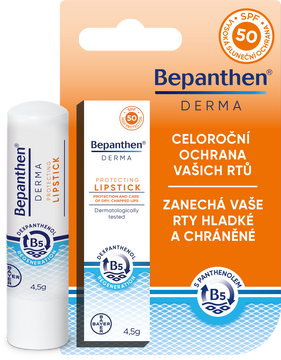 Bepanthen Derma balzam na pery SPF 50 4.5 g