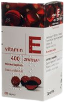 Vitamin E Zentiva 400 mg 30 mäkkých kapsúl