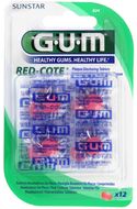 Gum Red Cote Tablety pre indikáciu zubného plaku 12 ks