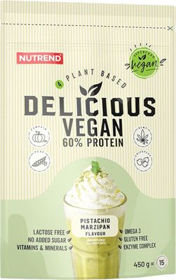 Nutrend Delicious Vegan 60% Protein pistácie/marcipán 450 g