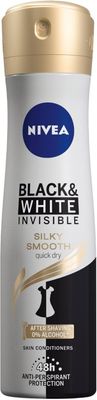 Nivea Sprej AP B&W Silky Smooth 150 ml
