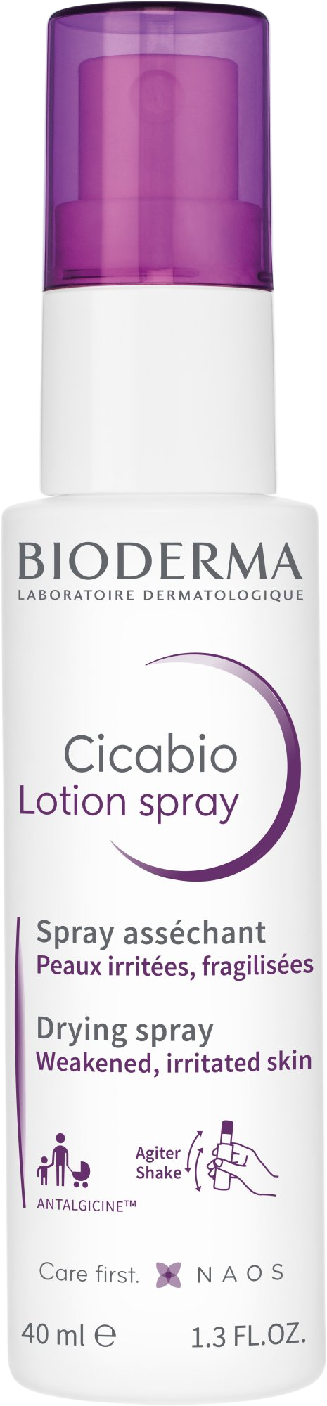 Bioderma Cicabio Lotion sprej na vlhké rany 40 ml