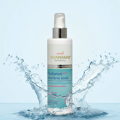 VivaPharm Micelárna voda s kyselinou hyalurónovou 200 ml