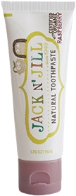 Jack n' Jill Prírodná zubná pasta pre deti príchuť malina 50 g