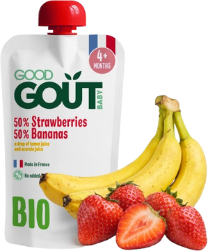 Good Goût BIO Jahoda s banánom 120 g