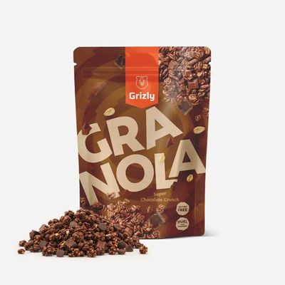 Grizly Granola super čokoládová 450 g