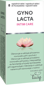 Vitabalans Gynolacta vaginálne tablety 8 ks