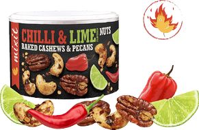 Mixit Mixit oriešky z pece - Habanero chilli a limetka 150 g