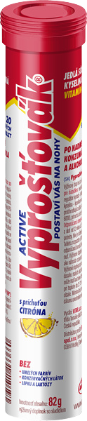 Vyprošťovák Active 20 šumivých tabliet
