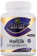 Golden Nature Magnesium (Horčík) Chelate + Vitamín B6 100 kapsúl