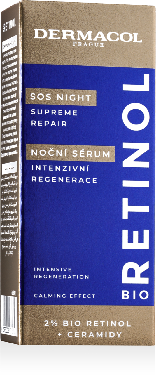 Dermacol Bio Retinol regeneračné nočné sérum 12 ml