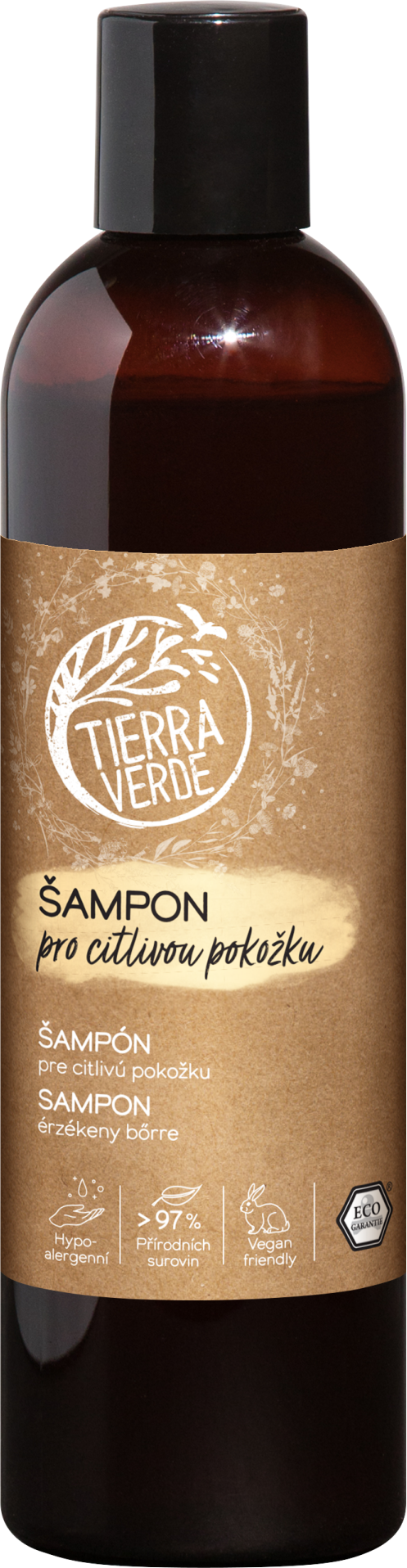 Tierra Verde Šampón pre citlivú pokožku 300 ml