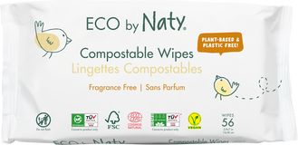 Eco by Naty Vlhčené obrúsky ECO by Naty bez vône - pre citlivú pokožku 56 ks