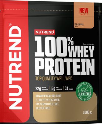 Nutrend 100% Whey Protein L'adová káva 1000 g