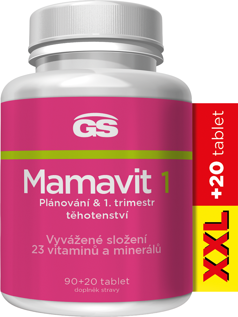 GS Mamavit 1 Plánovanie a 1. trimester 110 tablet
