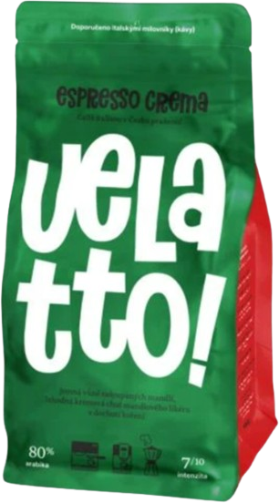 Velatto Espresso Crema zrnková 250 g