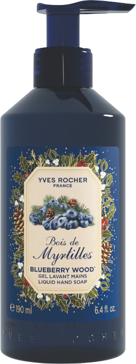 Yves Rocher Tekuté mydlo na ruky Čučoriedkový les 190 ml