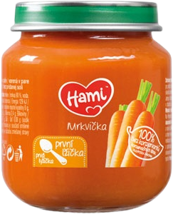 Hami Zeleninový príkrm Mrkvička prvá lyžička 125 g