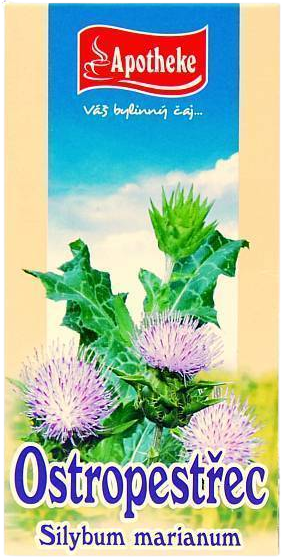 Apotheke Čaj Pestrec Mariálnsky 20 x 2 g