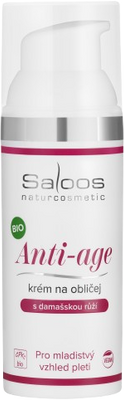 Saloos Prírodný anti-age krém s ruží 50 ml