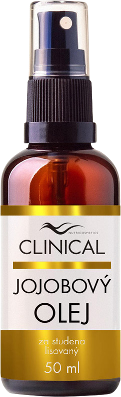 Clinical Nutricosmetics Jojobový olej za studena lisovaný 50 ml
