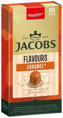 Jacobs Flavours Caramel kapsuly pre Nespresso®* Original kávovary 10 kapsúl