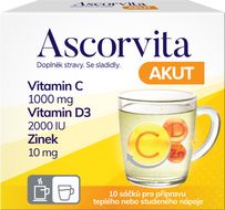 Ascorvita AKUT nápoj 10 x 3 g