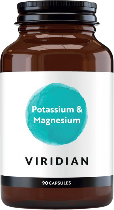 Viridian Potassium Magnesium Citrate 90 kapslí