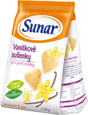 Sunar vanilkové sušienky pre deti 175 g