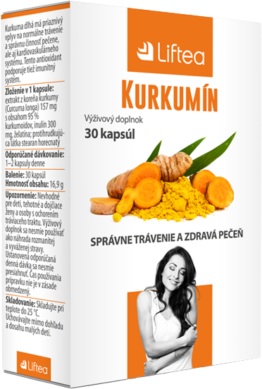 Liftea Kurkumín 30 tobolek