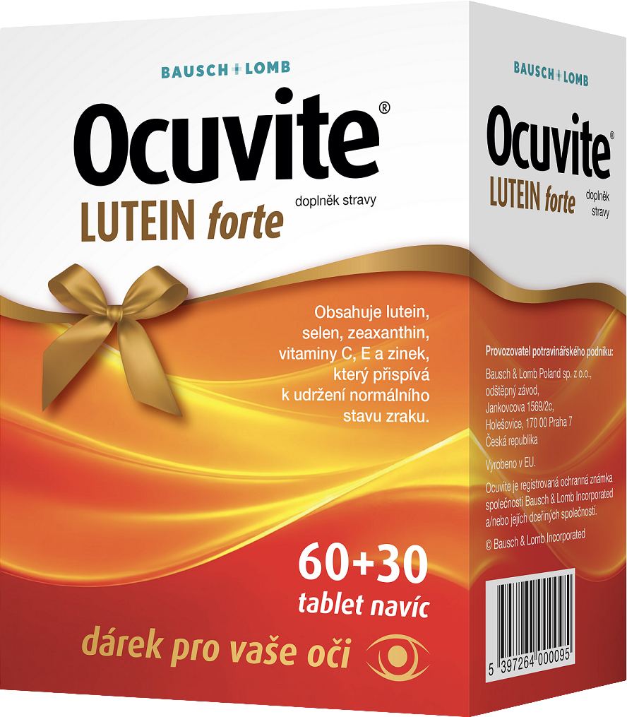Ocuvite Bausch+Lomb Ocuvite Lutein Forte 90 tabliet