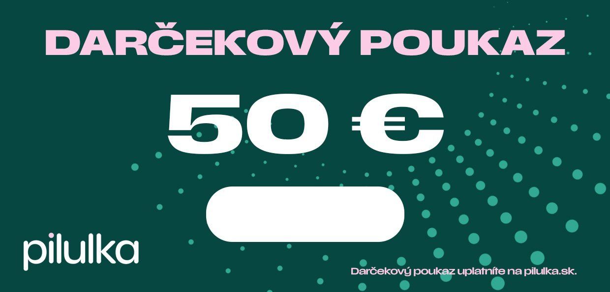 Pilulka Darčekový poukaz 50 €