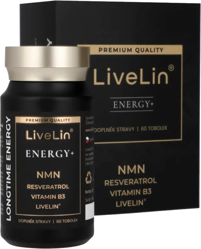 LiveLin ENERGY+ 60 tvrdých kapsúl