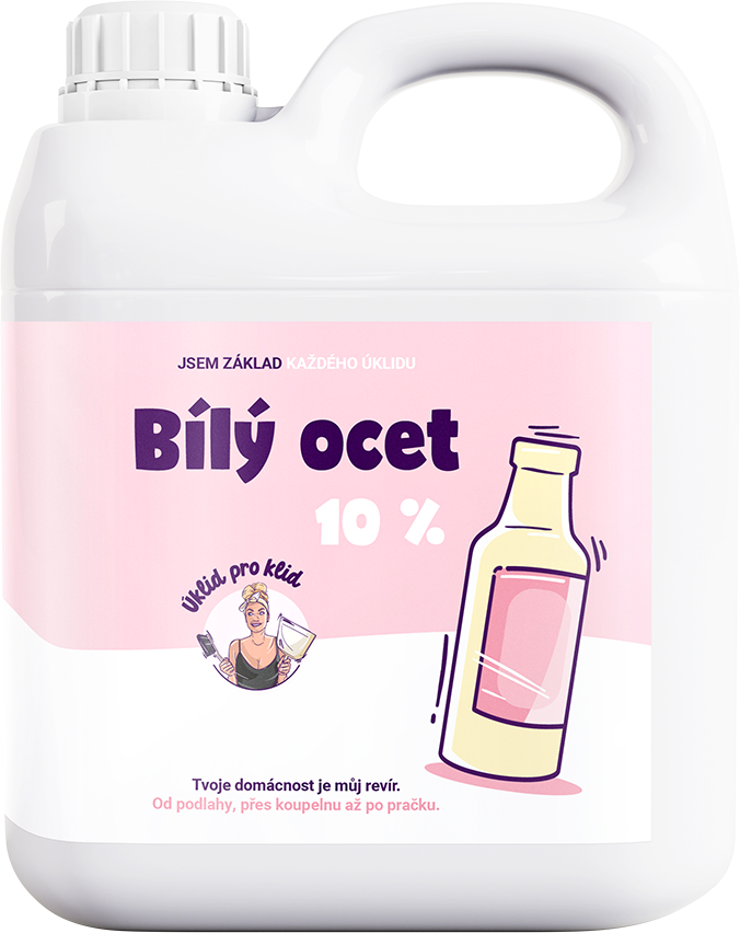 Úklid pro klid Biely ocot 10% 2 l