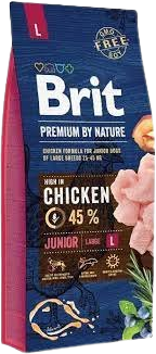 Brit Premium by Nature Junior L 15 kg