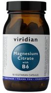 Viridian Magnesium Citrate with Vitamin B6 90 kapsúl