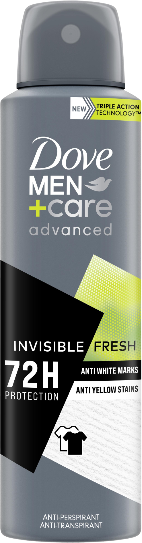 DOVE MEN+CARE Advanced Invisible Fresh Antiperspirant sprej 150 ml