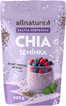 Allnature Chia semienka 500 g